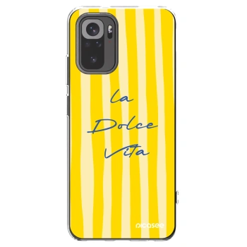 Picasee silikonový průhledný obal pro Xiaomi Redmi Note 10 - Ladolcevita