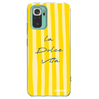 Picasee silikonový průhledný obal pro Xiaomi Redmi Note 10 Pro - Ladolcevita