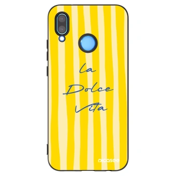 Picasee silikonový černý obal pro Huawei P20 Lite - Ladolcevita