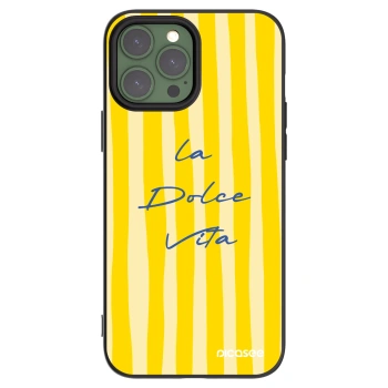 Picasee silikonový černý obal pro Apple iPhone 13 Pro Max - Ladolcevita