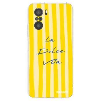 Picasee silikonový průhledný obal pro Xiaomi Poco F3 - Ladolcevita