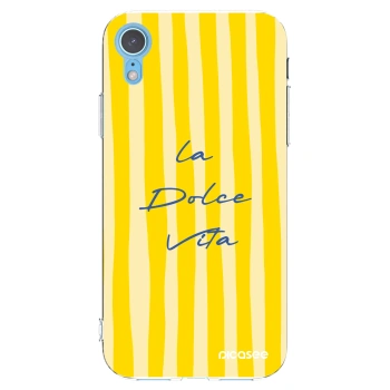 Picasee silikonový průhledný obal pro Apple iPhone XR - Ladolcevita