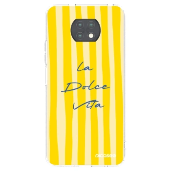 Picasee silikonový průhledný obal pro Xiaomi Redmi Note 9T - Ladolcevita