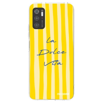 Picasee silikonový průhledný obal pro Xiaomi Poco M3 Pro 5G - Ladolcevita