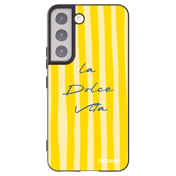 Picasee silikonový černý obal pro Samsung Galaxy S22 5G - Ladolcevita