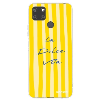 Picasee silikonový průhledný obal pro Realme C21Y - Ladolcevita