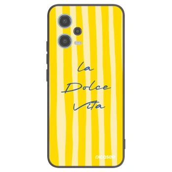 Picasee silikonový černý obal pro Xiaomi Redmi Note 12 5G - Ladolcevita
