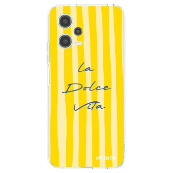Picasee silikonový průhledný obal pro Xiaomi Redmi Note 12 5G - Ladolcevita