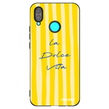 Picasee silikonový černý obal pro Huawei Nova 3 - Ladolcevita