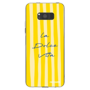 Picasee silikonový průhledný obal pro Samsung Galaxy S8 G950F - Ladolcevita