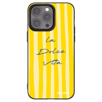 Picasee silikonový černý obal pro Apple iPhone 15 Pro Max - Ladolcevita