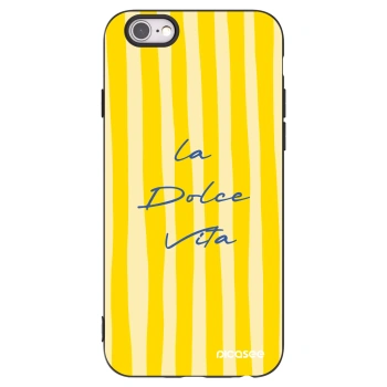 Picasee silikonový černý obal pro Apple iPhone 6/6S - Ladolcevita