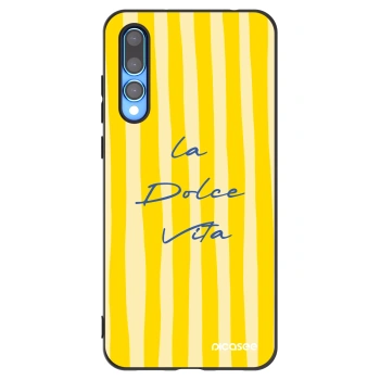 Picasee silikonový černý obal pro Huawei P20 Pro - Ladolcevita