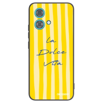 Picasee silikonový černý obal pro Motorola Edge 40 Neo - Ladolcevita
