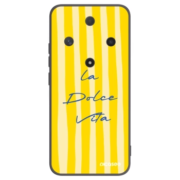Picasee silikonový černý obal pro Honor Magic6 Lite 5G - Ladolcevita