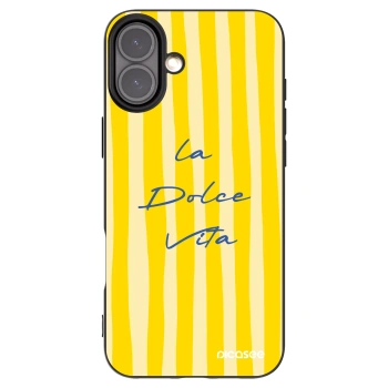 Picasee silikonový černý obal pro Apple iPhone 16 Plus - Ladolcevita