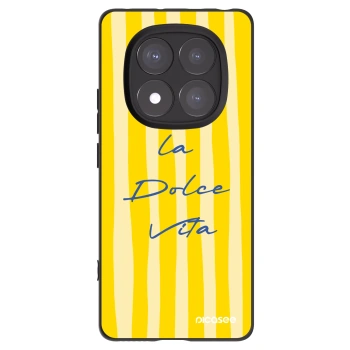 Picasee silikonový černý obal pro Xiaomi Redmi Note 14 Pro+ 5G - Ladolcevita