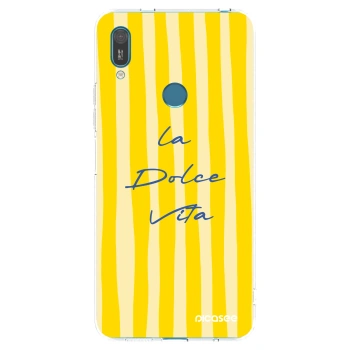 Picasee silikonový průhledný obal pro Huawei Y7 2019 - Ladolcevita