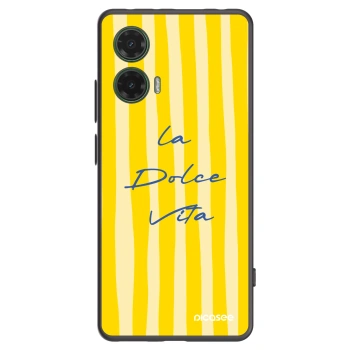 Picasee silikonový černý obal pro Motorola Moto G35 5G - Ladolcevita