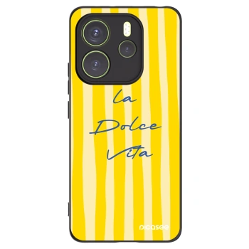 Picasee silikonový černý obal pro Xiaomi Redmi Note 14 4G - Ladolcevita