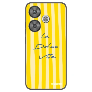 Picasee silikonový černý obal pro Xiaomi Poco F6 - Ladolcevita