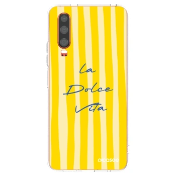 Picasee silikonový průhledný obal pro Huawei P30 - Ladolcevita
