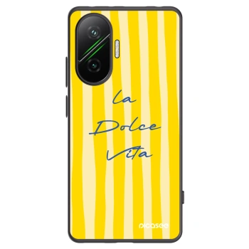 Picasee silikonový černý obal pro Xiaomi Poco F7 5G - Ladolcevita