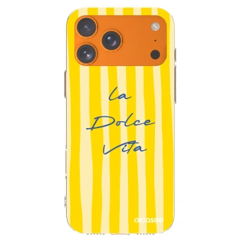 Picasee silikonový průhledný obal pro Apple iPhone 17 Pro Max - Ladolcevita