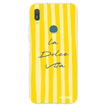 Picasee silikonový průhledný obal pro Huawei Y6 2019 - Ladolcevita