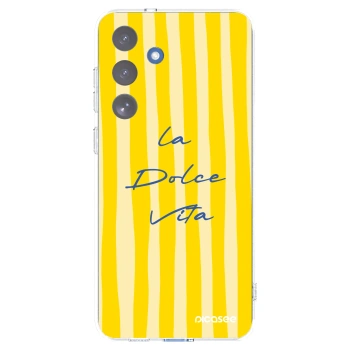 Picasee silikonový průhledný obal pro Samsung Galaxy S25 FE 5G - Ladolcevita