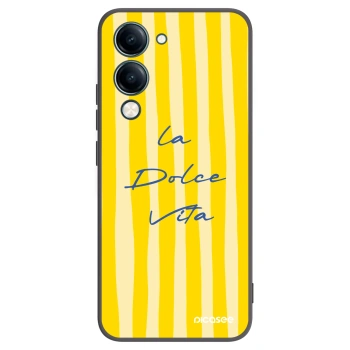Picasee silikonový černý obal pro Vivo Y29s 5G - Ladolcevita