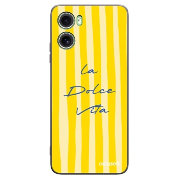 Picasee silikonový černý obal pro Motorola Moto G06 - Ladolcevita