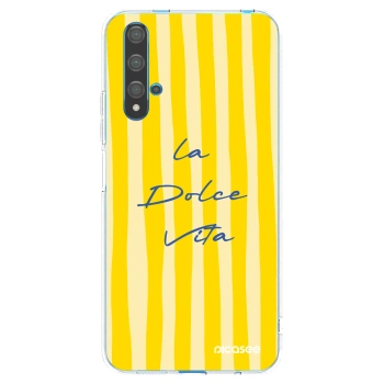 Picasee silikonový průhledný obal pro Huawei Nova 5T - Ladolcevita