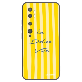 Picasee silikonový černý obal pro Xiaomi Mi Note 10 (Pro) - Ladolcevita