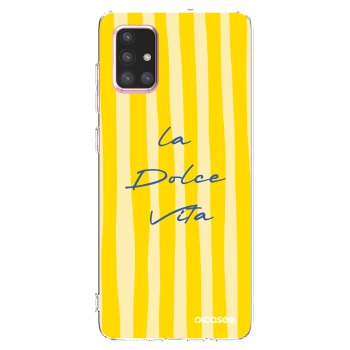 Picasee silikonový průhledný obal pro Samsung Galaxy A71 A715F - Ladolcevita