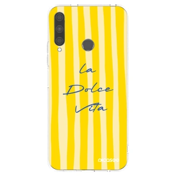 Picasee silikonový průhledný obal pro Huawei P40 Lite E - Ladolcevita