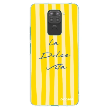Picasee silikonový černý obal pro Xiaomi Redmi Note 9 - Ladolcevita