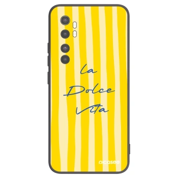Picasee silikonový černý obal pro Xiaomi Mi Note 10 Lite - Ladolcevita