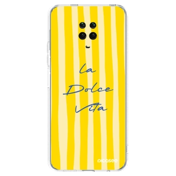 Picasee silikonový průhledný obal pro Xiaomi Redmi Note 9S - Ladolcevita