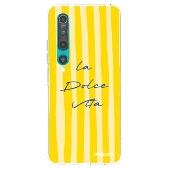 Picasee silikonový průhledný obal pro Xiaomi Mi 10 - Ladolcevita