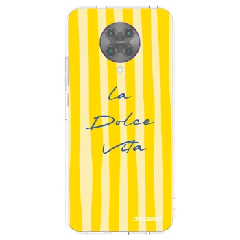 Picasee silikonový průhledný obal pro Xiaomi Poco F2 Pro - Ladolcevita