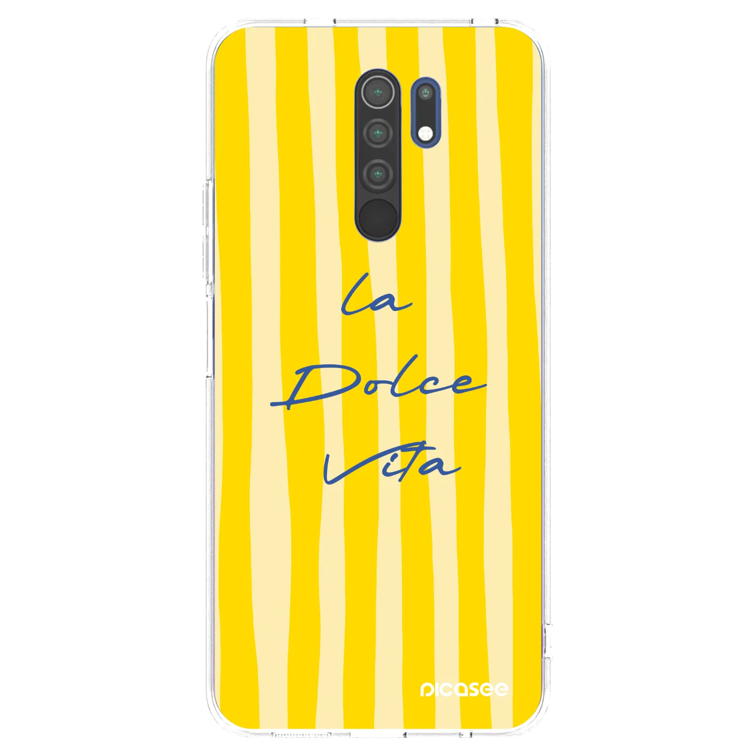 Picasee silikonový průhledný obal pro Xiaomi Redmi 9 - Ladolcevita