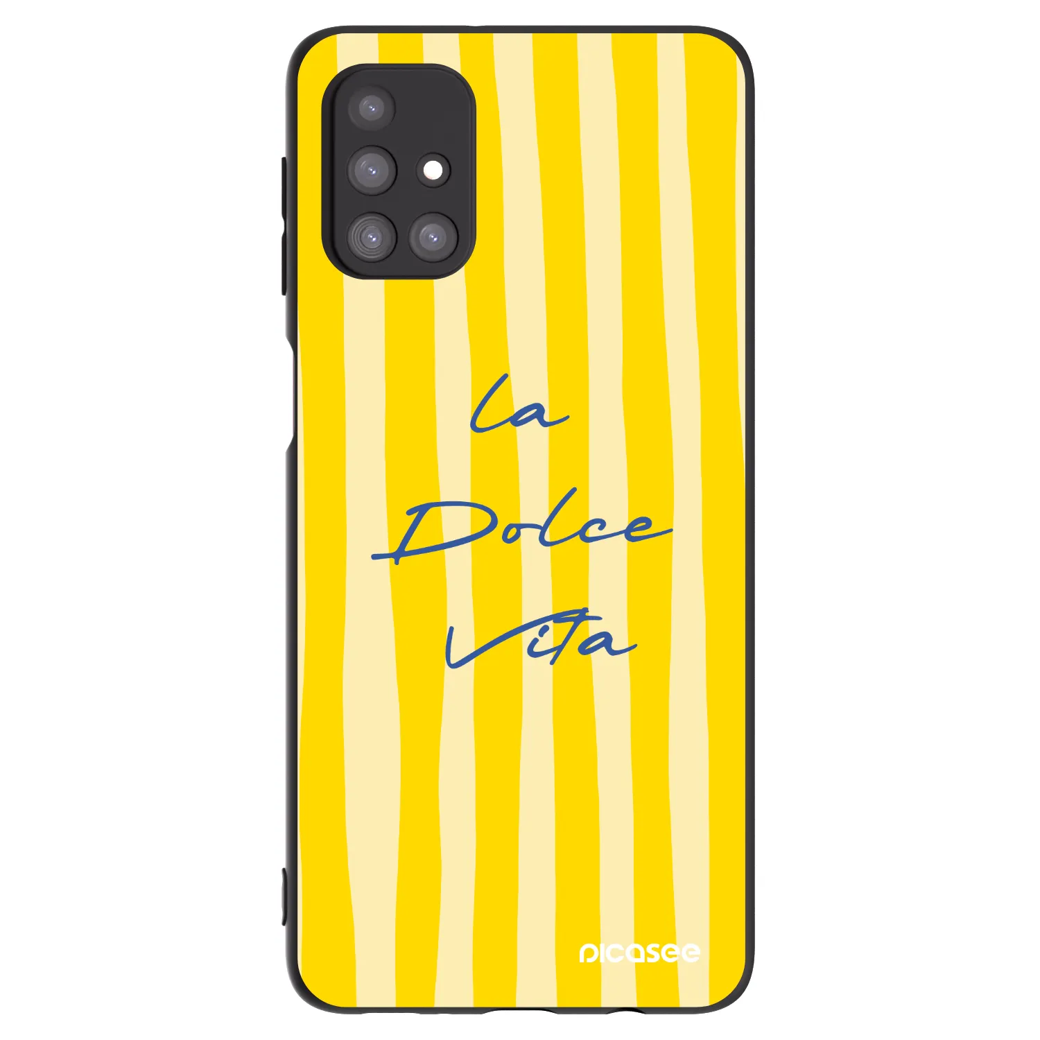 Picasee silikonový černý obal pro Samsung Galaxy M31s - Ladolcevita