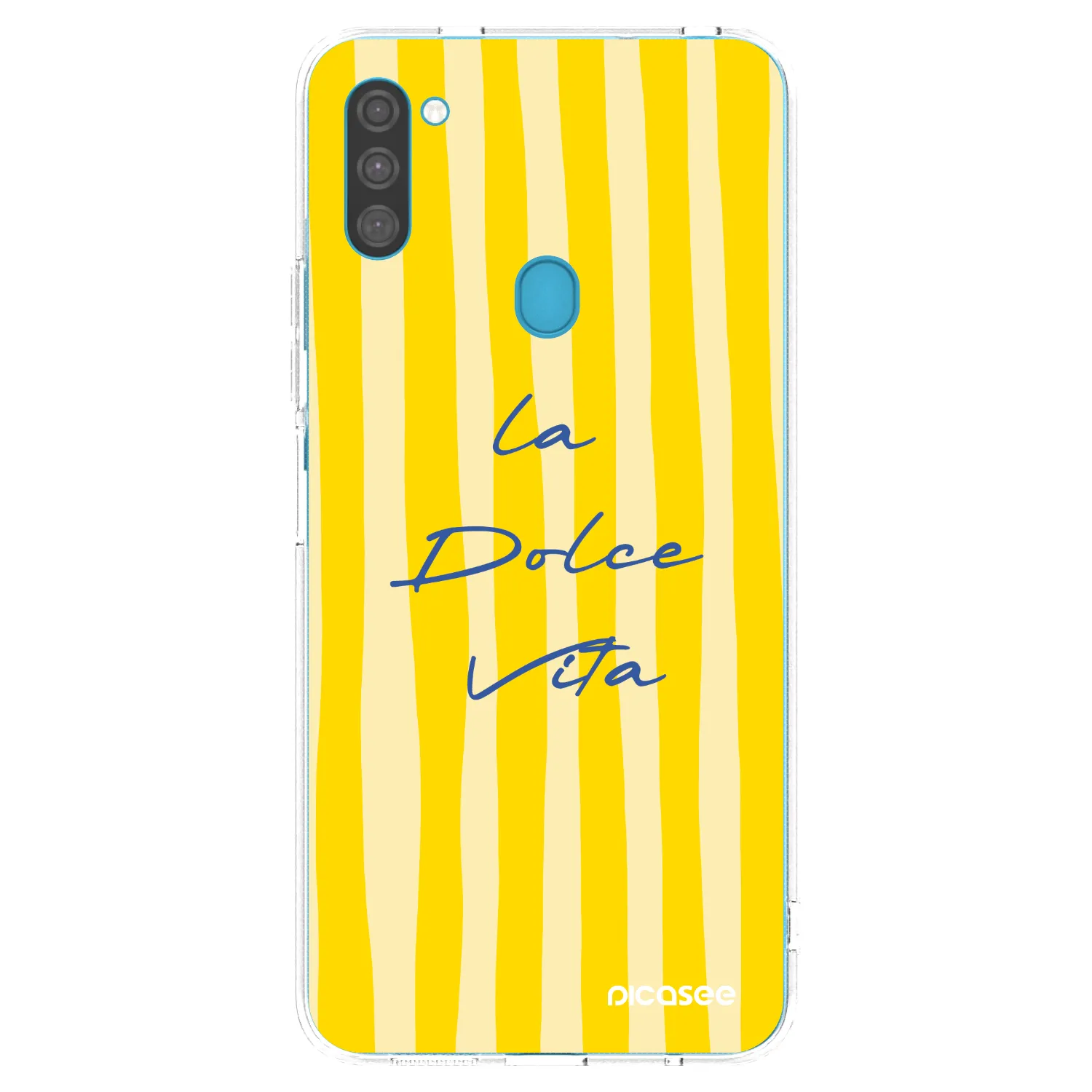 Picasee silikonový průhledný obal pro Samsung Galaxy M11 - Ladolcevita