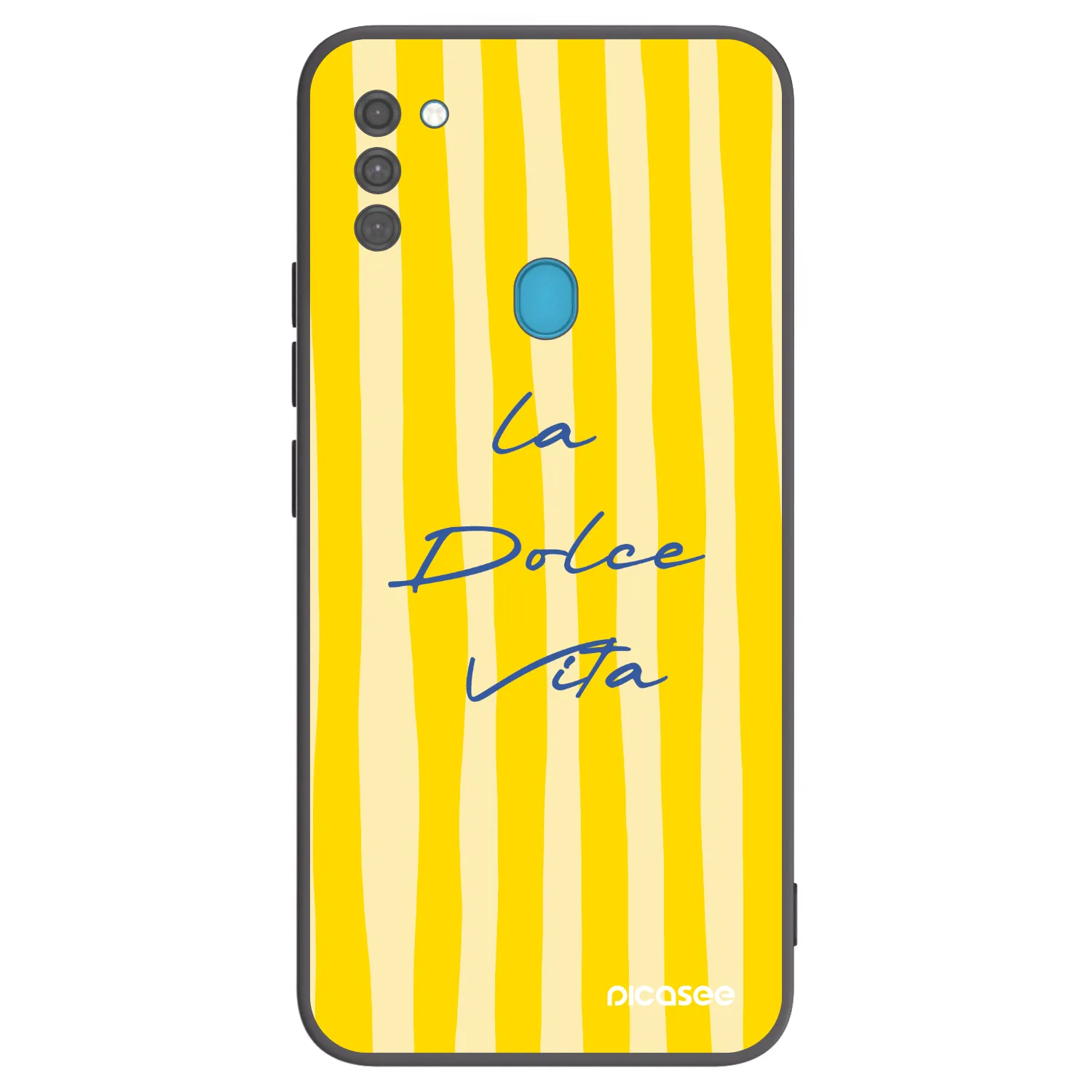 Picasee silikonový černý obal pro Samsung Galaxy M11 - Ladolcevita