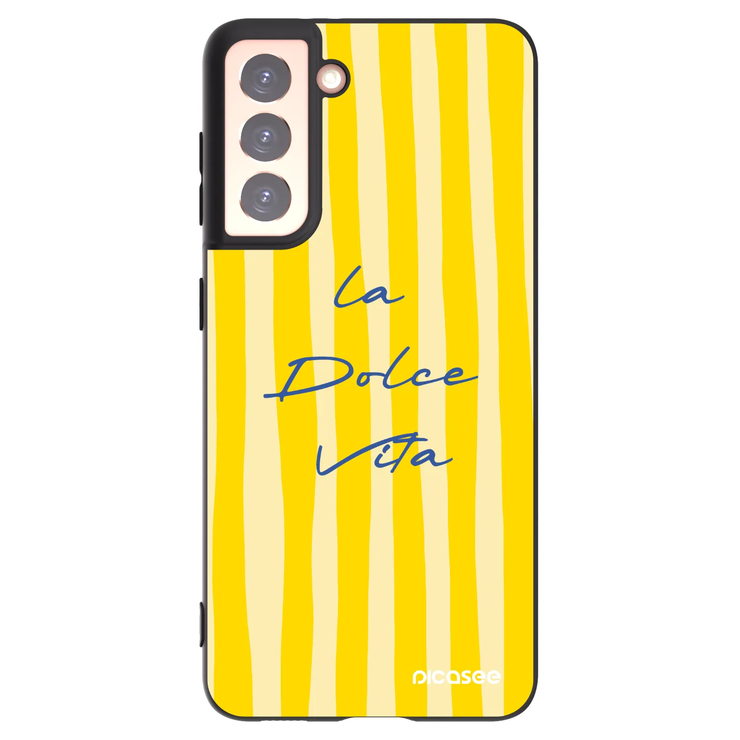 Picasee silikonový černý obal pro Samsung Galaxy S21 5G G991B - Ladolcevita