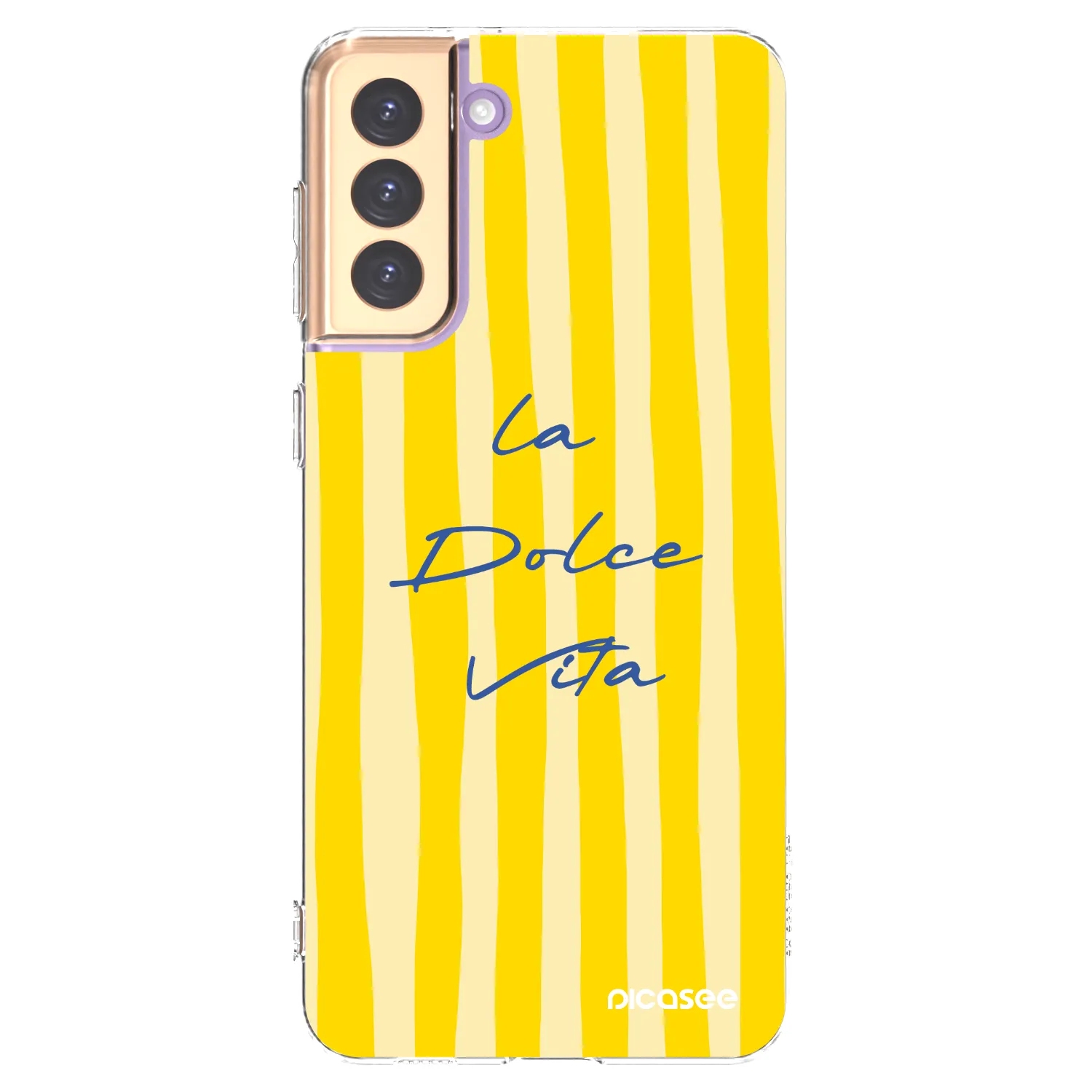 Picasee silikonový průhledný obal pro Samsung Galaxy S21+ 5G G996F - Ladolcevita