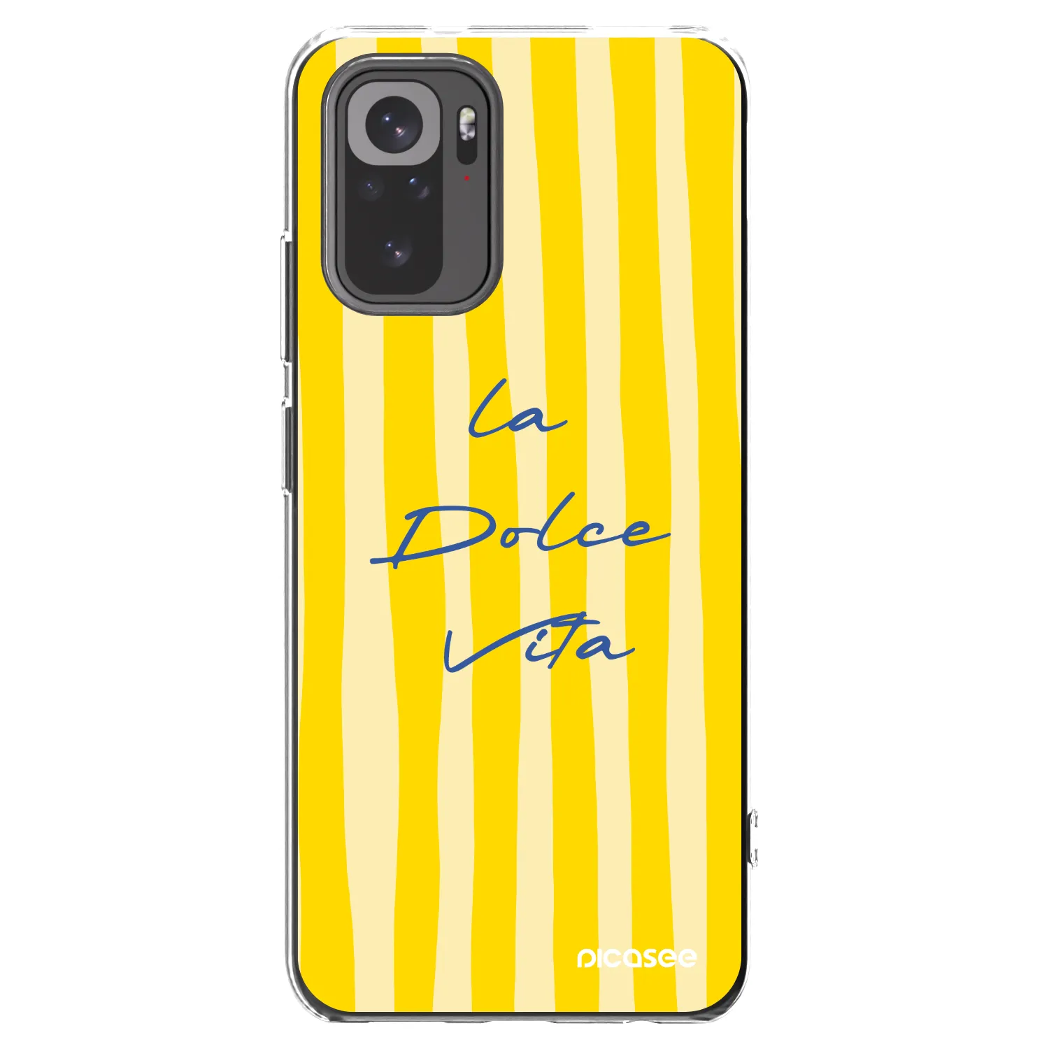 Picasee silikonový průhledný obal pro Xiaomi Redmi Note 10 - Ladolcevita