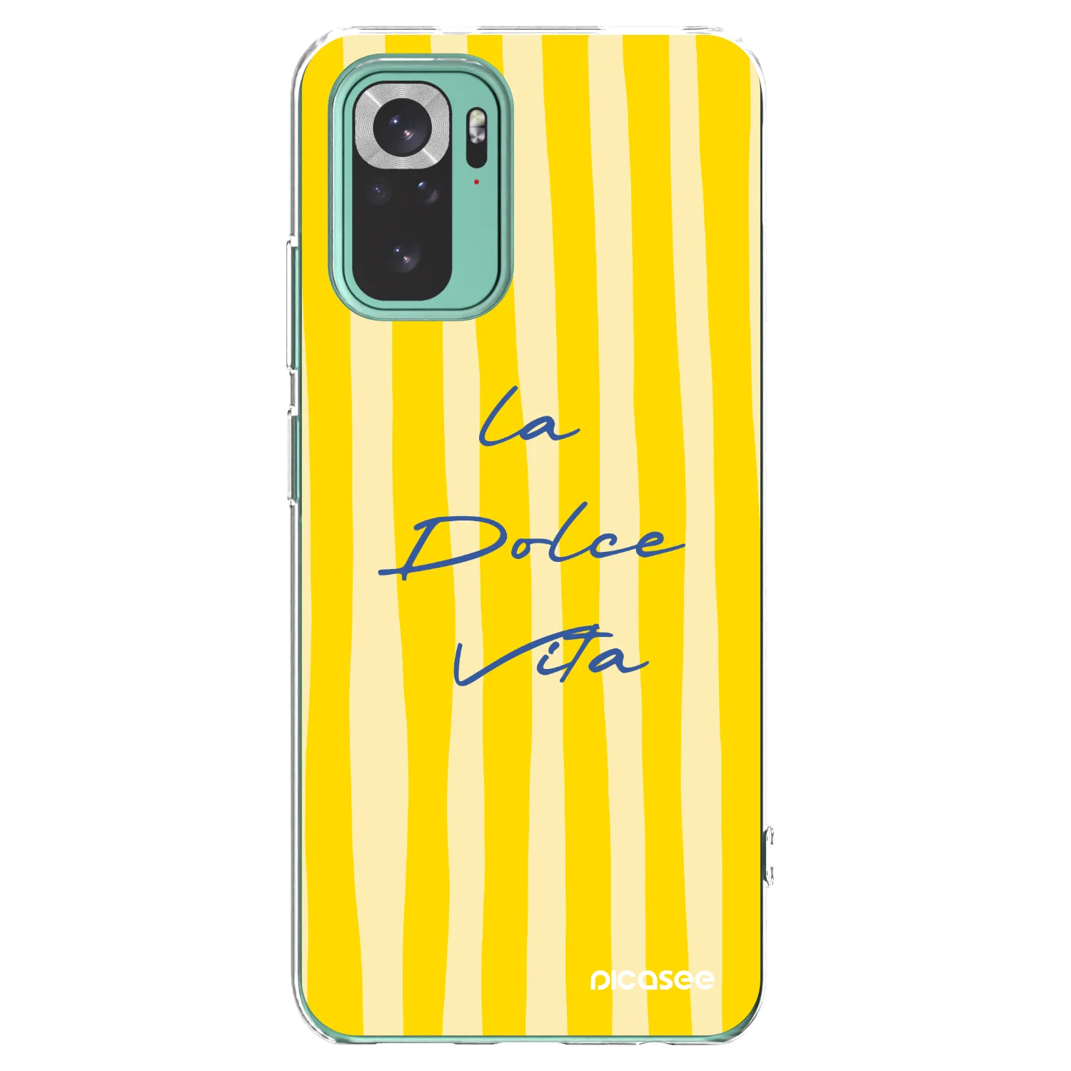 Picasee silikonový průhledný obal pro Xiaomi Redmi Note 10 Pro - Ladolcevita