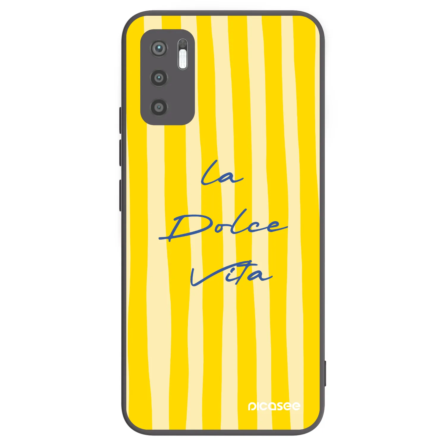 Picasee silikonový černý obal pro Xiaomi Redmi Note 10 5G - Ladolcevita